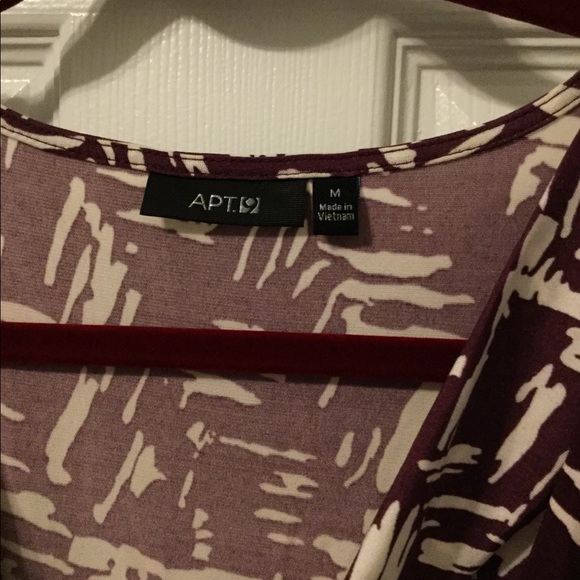 Apt 9 Purple Geometric Dress - Picture 3 of 4